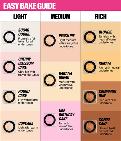 EASY BAKE LOOSE BAKING & SETTING POWDER - US 7334