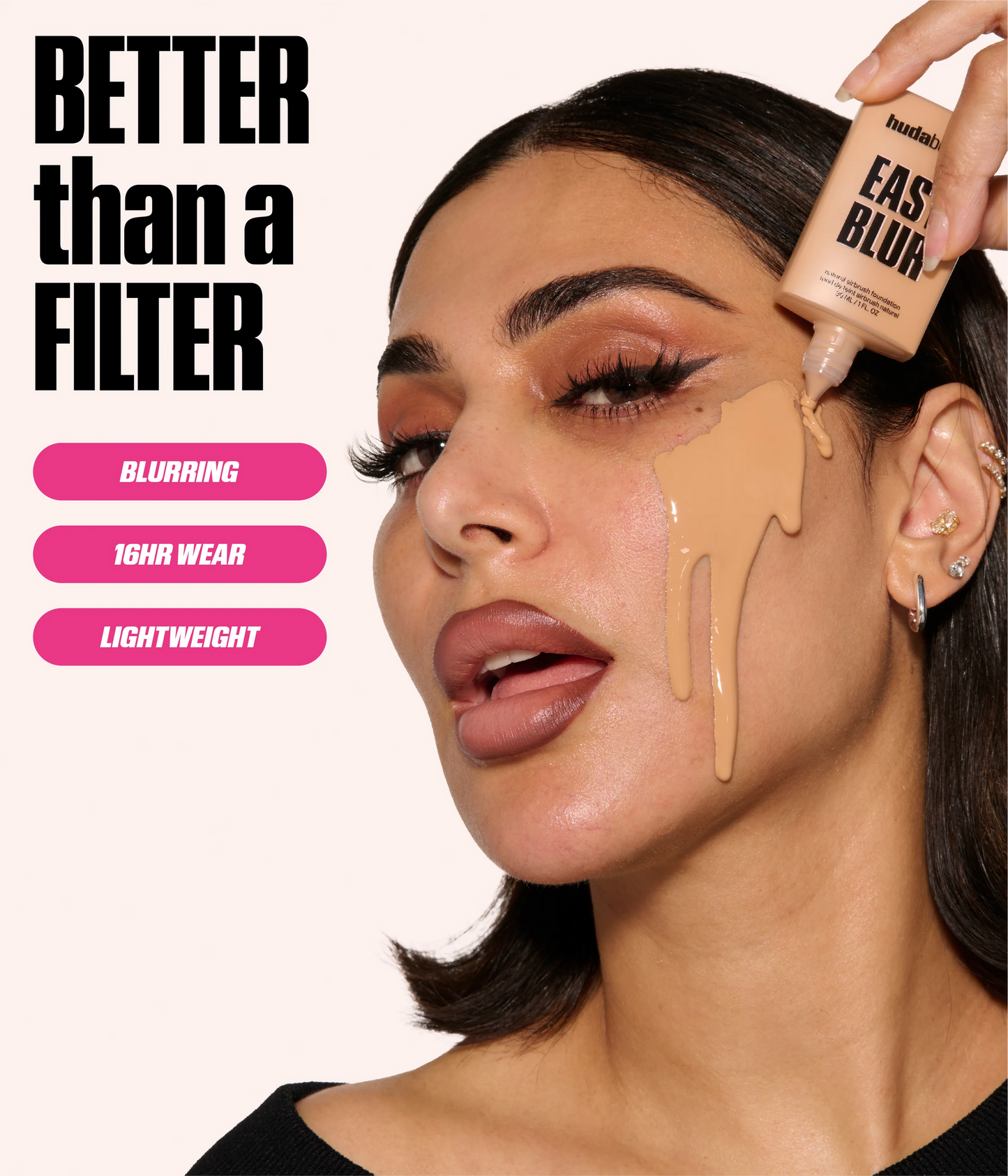 MINI EASY BLUR NATURAL AIRBRUSH FOUNDATION WITH NIACINAMIDE - US 8756